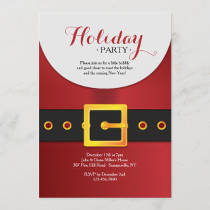 Invitation Ho Ho Ho Holiday Party