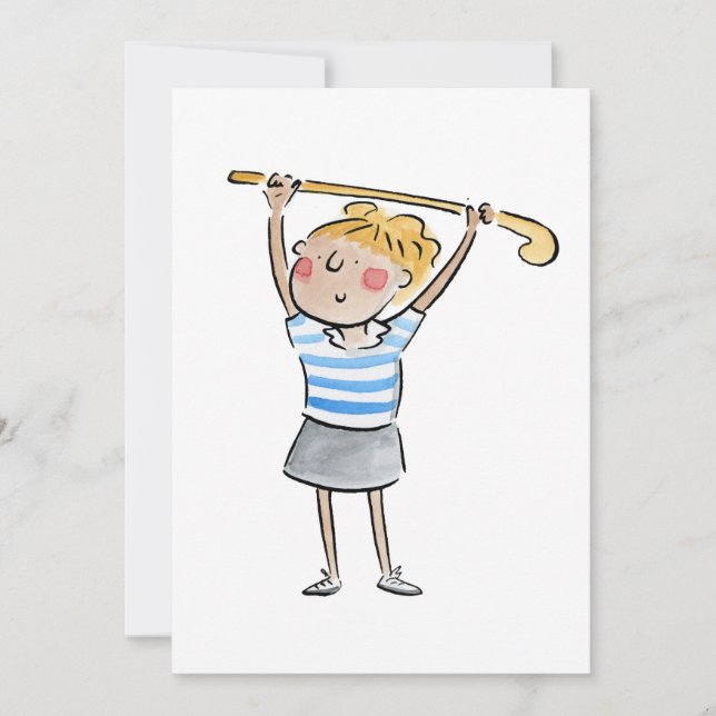 Invitation Hockey (Devant)