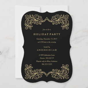 Invitation Holiday Elegance Corporate