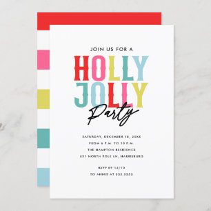 Invitation Holly Jolly