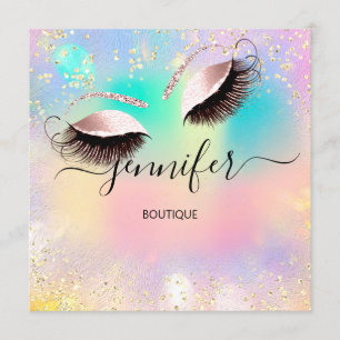 Invitation Holographique Professional Eyelash Confetti Unicor