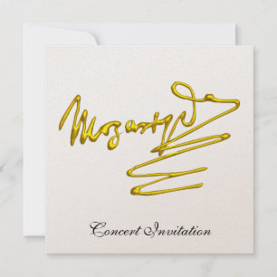 INVITATION HOMAGE AU MOZART, CONCERT MÉTALLIQUE DE CHAMPAGNE