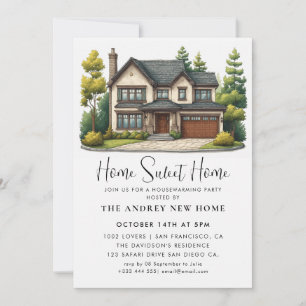 Invitation Home Sweet Home