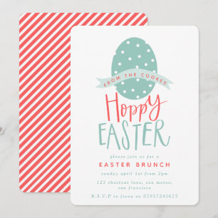 INVITATION HOPPY EASTER