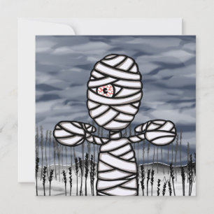 Invitation Horreur personnalisée Déplaisante maman fête d'Hal