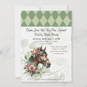 Invitation Horse Racing