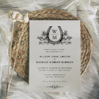 Horseshos Cactus Western Country Boho Mariage