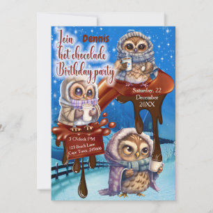Invitation Hot Chocolate Party