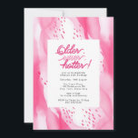 Invitation Hot rose plus âgé, plus sage, plus chaud 30e anniv<br><div class="desc">Célébrez le jalon du 30e anniversaire avec notre magnifique invitation "Older, Wiser, Hotter". Cette invitation élégamment conçue capte l'essence de l'entrée d'un nouveau chapitre dans la vie avec style et grâce. Avec un design abstrait minimaliste et une palette de couleurs captivante de rose chaud et de rose bébé, cette invitation...</div>