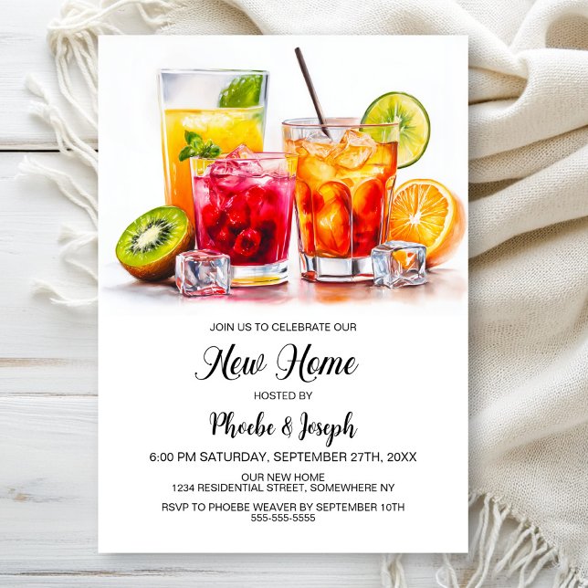 Invitation Housewarming Cocktail Party (Créateur téléchargé)
