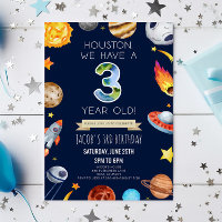 Houston Nous Avons 3 Ans 3E Fête Anniversaire