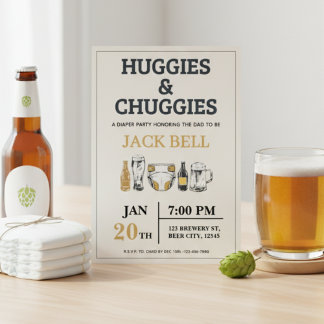 Invitation Huggies et Chuggies