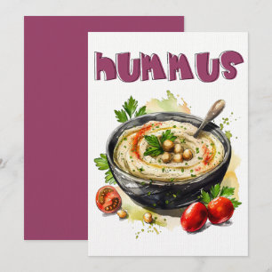 Invitation Hummus Méditerranéen Sain Vegas Food Évaluer ص