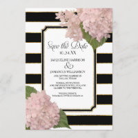 Hydrangeas Enregistrer la date Photo Large Bande O