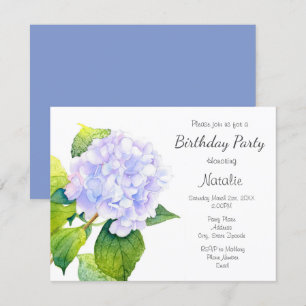 Invitation Hydrangée