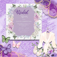 Hydrangée Florale Aquarelle Fête des mariées éléga