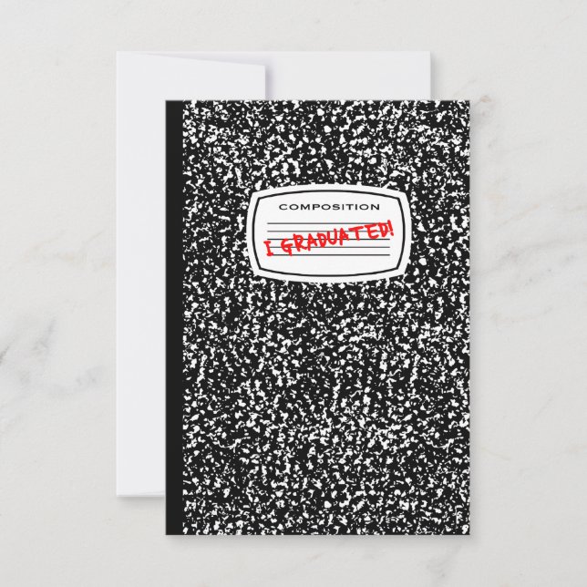 Invitation i livre de composition gradué (Devant)