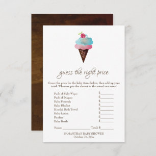 Invitation Ice Cream imagine le jeu du bon prix