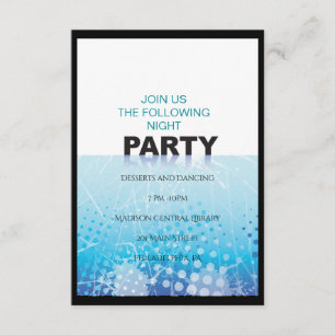 Invitation ICE HOCKEY Bat Bar Mitzvah