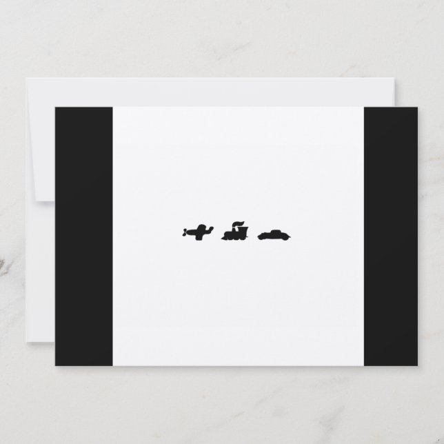 Invitation Ici, là et partout dans la Fête de l'mariée (Devant)