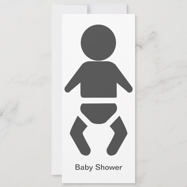 Invitation Icon Baby Grey (Devant)
