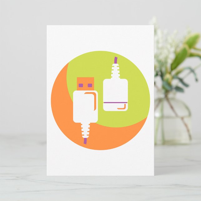 Invitation Icône USB Plug (Créateur téléchargé)