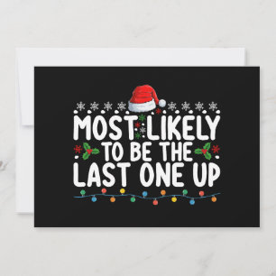 Invitation Il Est Probable Que Ce Soit Le Dernier De Noël