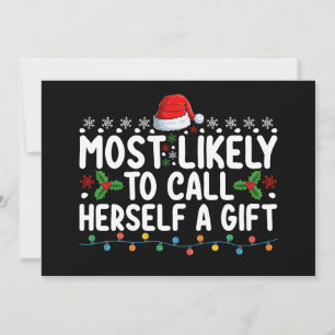 Invitation Il Est Probable Que Vous Vous Appeliez Un Noël Cad