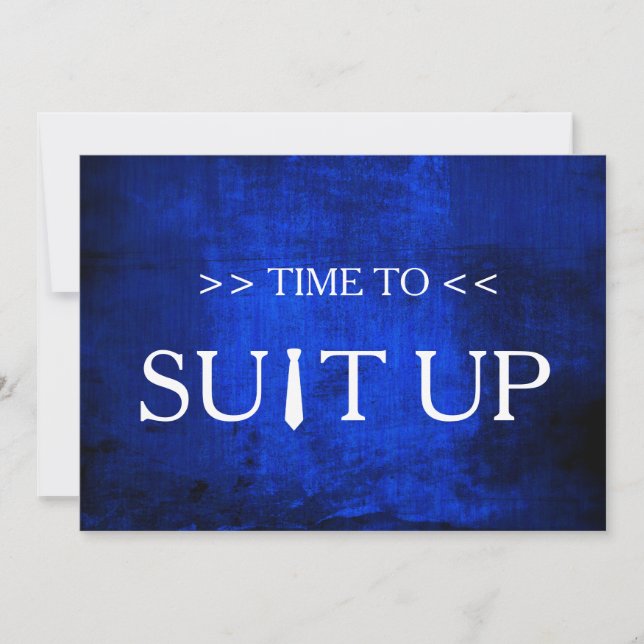 Invitation Il est temps de répondre à l'invitation des Arrièr (Devant)