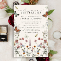 Il Me Donne Des Papillons Fête des mariées Boho
