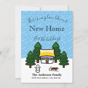 Invitation Il n'y a pas d'endroit comme notre nouvelle maison