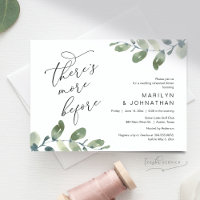 Il y a plus avant, Dîner de répétition Mariage
