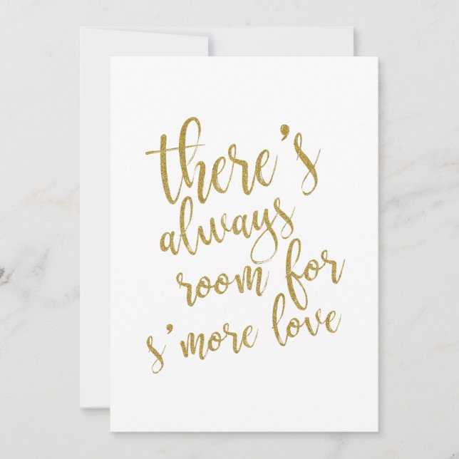 Invitation Il y a toujours de la place pour un panneau plus a (Devant)