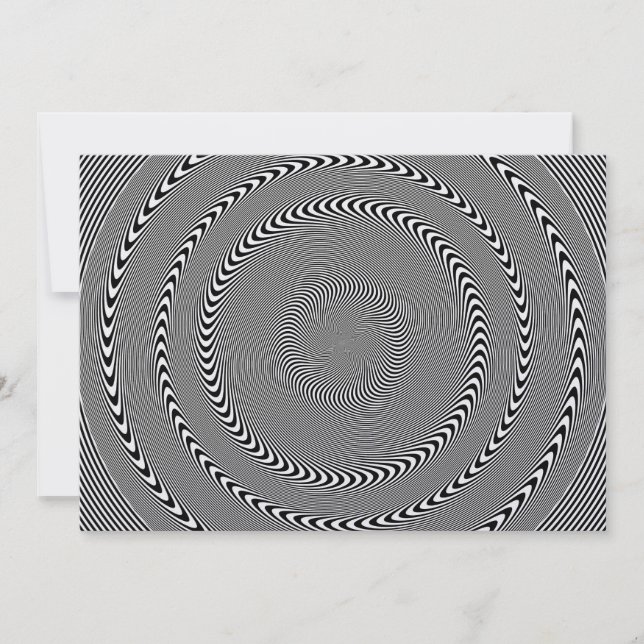 Invitation Illusion d'optique - Hypnose rendue facile (Devant)