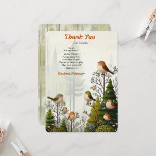 Invitation Illustration artistique d'oiseaux simplistes de st