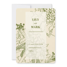 Illustration de la ligne de fleur de Scabiosa du j