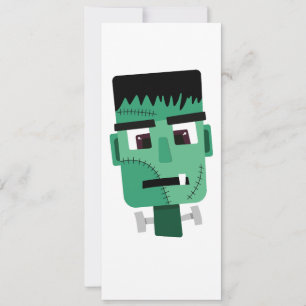 Invitation Illustration du monstre de Frankenstein