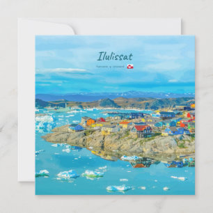 Invitation Ilulissat, Groenland - Ville des Icebergs