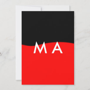 Invitation Image de texte coloré avec votre nom