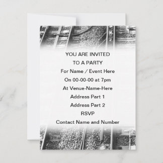 Invitation Image Des Chemins De Fer.