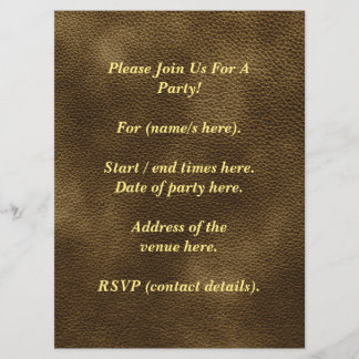 Invitation Image faite sur commande imprimée de monogramme.