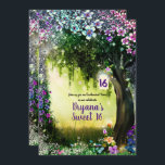 Invitation Imaginaire Bois Enchantée Forêt douce 16<br><div class="desc">Personnaliser pour tout événement.</div>