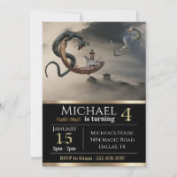 Imaginaire Dragon de Chine orientale Anniversaire 