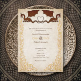 TinyTami Tarjeta De Boda Medieval Caballero Y Dama, 10 X 15 Cm, Diseño