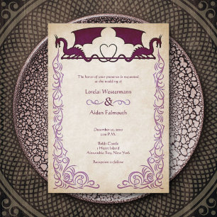 Invitation Imaginaire Dragon Gamer