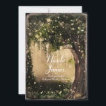 Invitation Imaginaire Enchanted Love Forest Vintage Mariage<br><div class="desc">Personnaliser pour tout événement.</div>