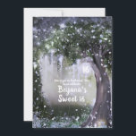 Invitation Imaginaire Enchantée Lavande Love Forest Sweet 16<br><div class="desc">Personnaliser pour tout événement.</div>