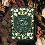 Invitation Imaginaire médiéval de l'épée et du bouclier Maria<br><div class="desc">Invitation vos invités mariages avec ce design d'Imaginaire médiéval Royal Sword & Shield Monogram. Ce design est parfait pour les couples à la recherche d'une esthétique d'imaginaire médiévale royale mais moderne. Personnalisez le texte, la police et les couleurs en fonction de vos préférences de conception. Objets correspondants dans notre boutique...</div>