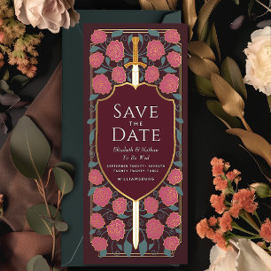 Invitation Imaginaire médiéval Sword & Shield Enregistrer la 