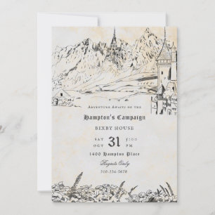 Invitation Imaginaire Paysage Rôle Jeu de rôle Campagne